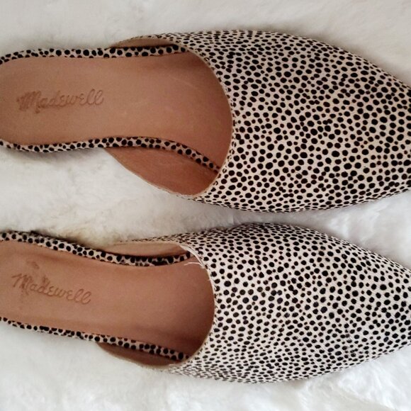 Madewell Remi Mule Mini Leopard Print 8 1/2 - Picture 3 of 7